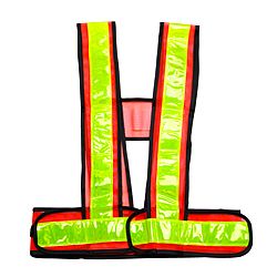 เสื้อกั๊กสะท้อนแสงแบบสวมรูปตัววี